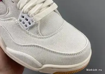 4 X 'WHITE' AIR LEVI'S JORDAN 0619